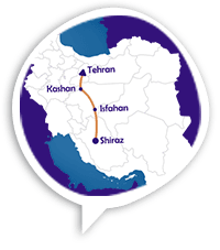 The Essence of Classic Iran Tour Map