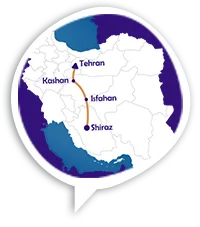 The Essence of Classic Iran Tour Map