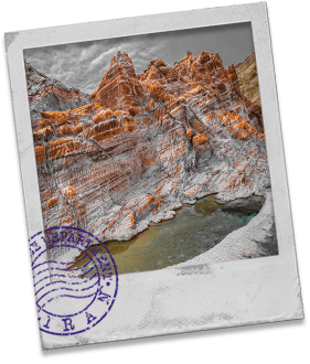 Jashak Salt Dome Hike - an Amazing Salt-Carved World Tour Itinerary
